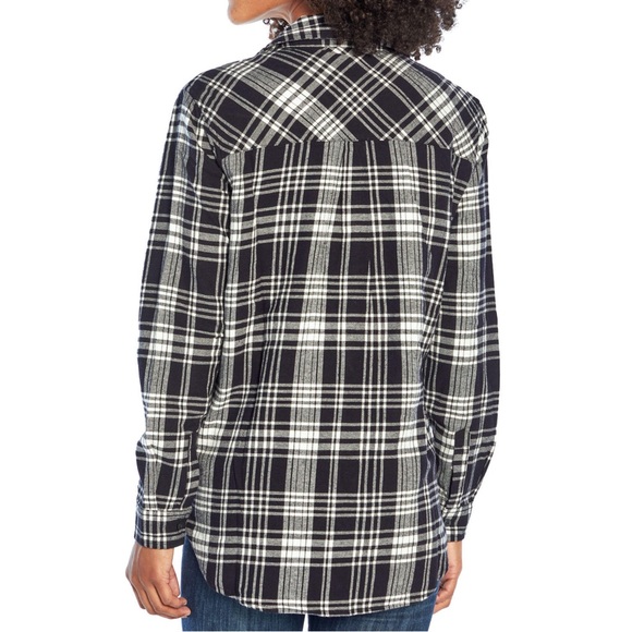 NWT Gap Ladies Boyfriend Flannel Top Size Small - Picture 2 of 8